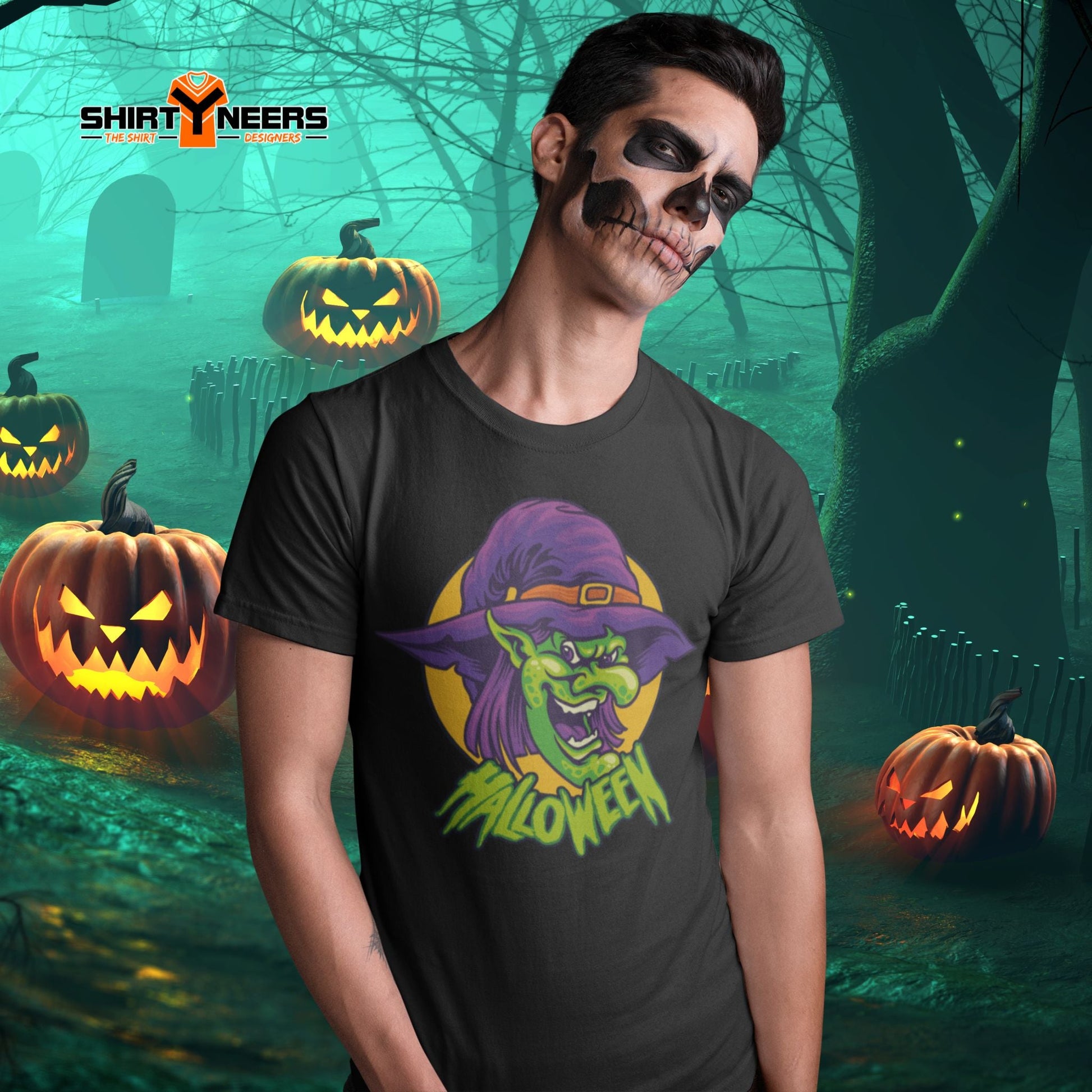 Creepy Ville - Halloween Scary Lady Hexe - essentielles