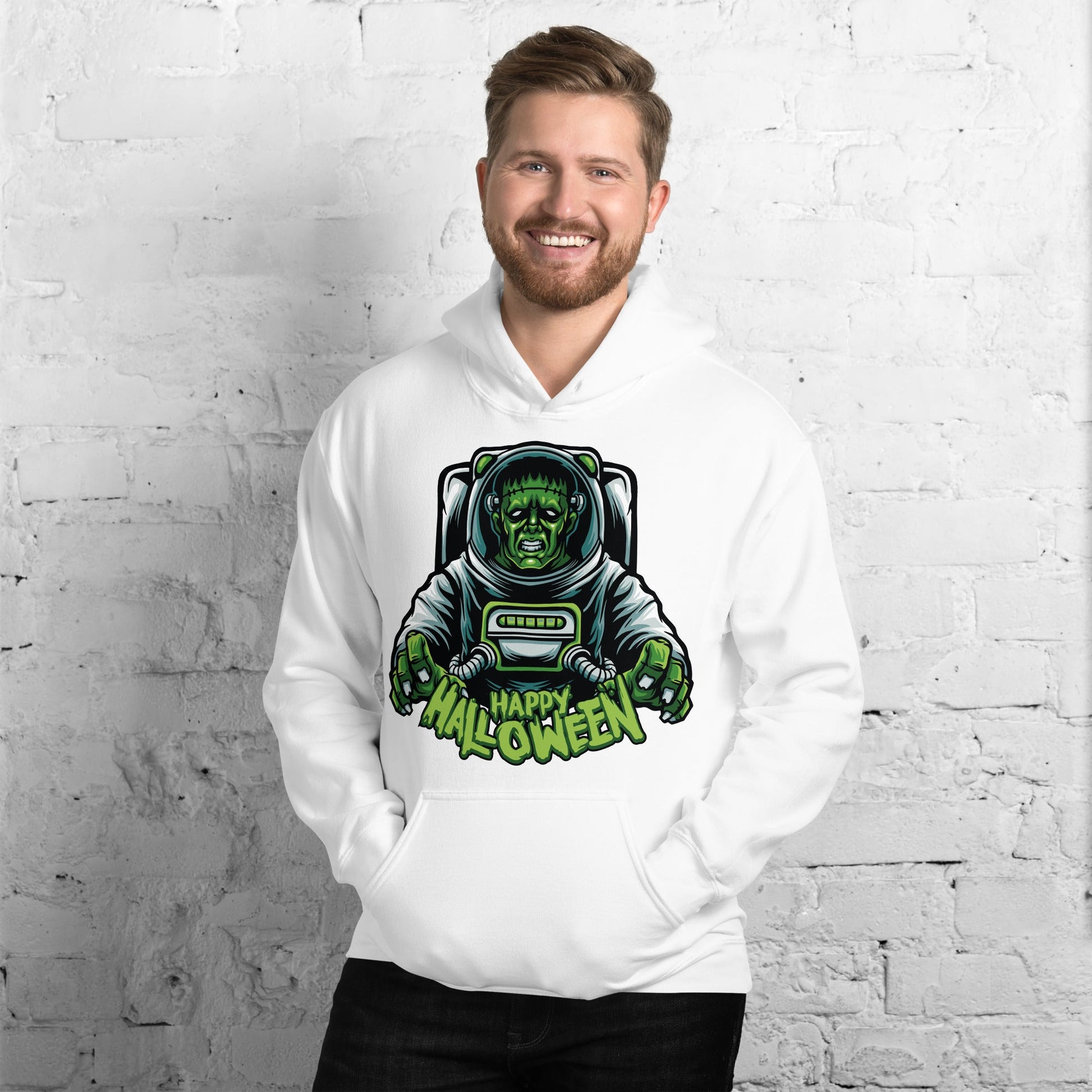 Creepy Ville - Happy Halloween Astronaut Franky – Premium