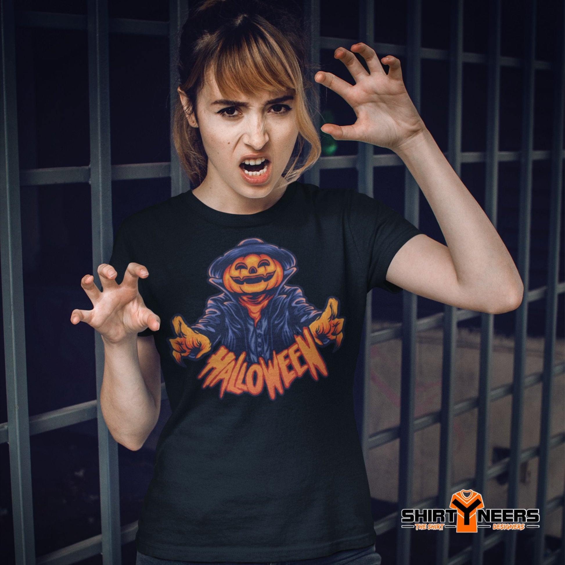 Creepy Ville - Pumpkin Jack O’Lantern Halloween-