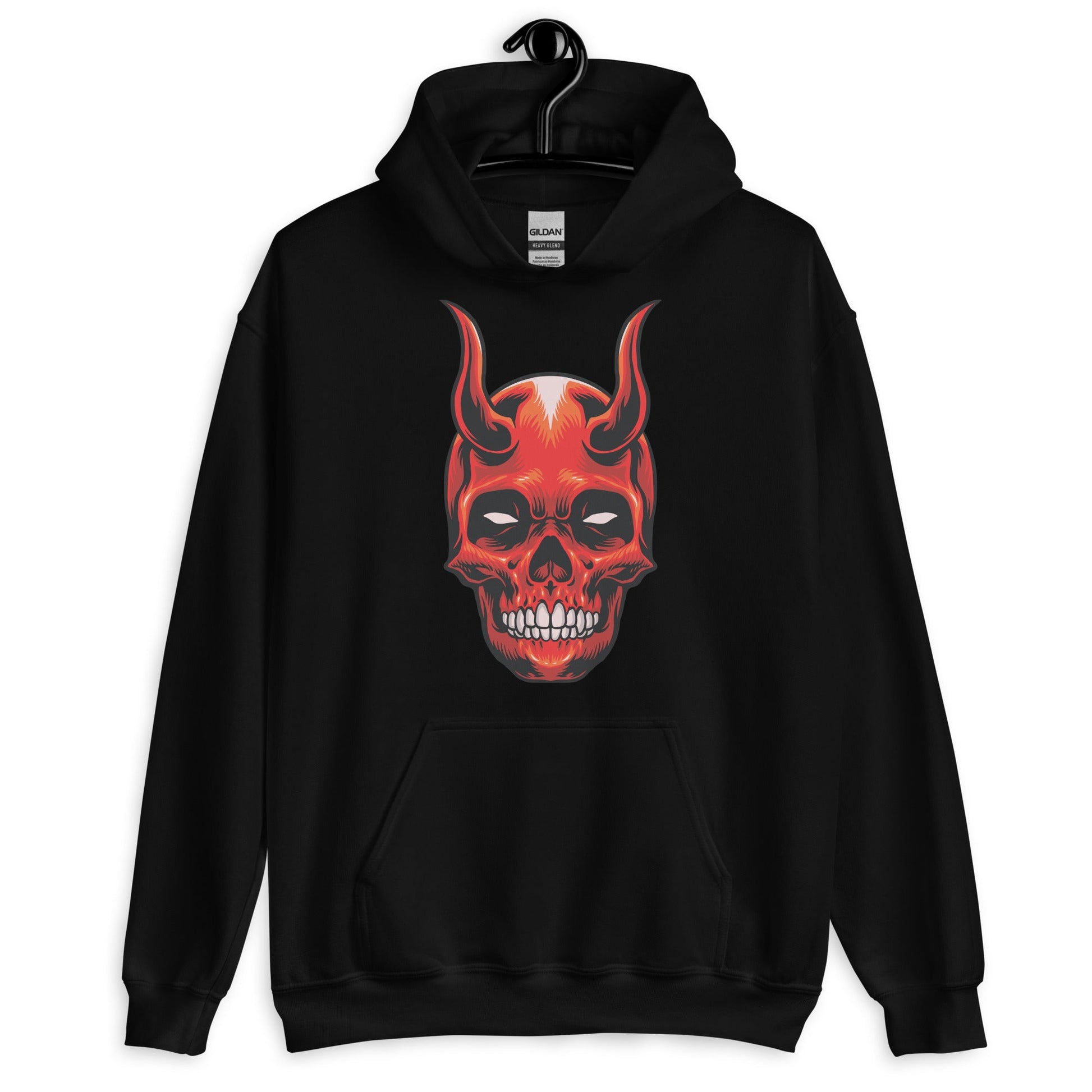 Creepy Ville - Red Devil Dämon – Premium Unisex Hoodie -