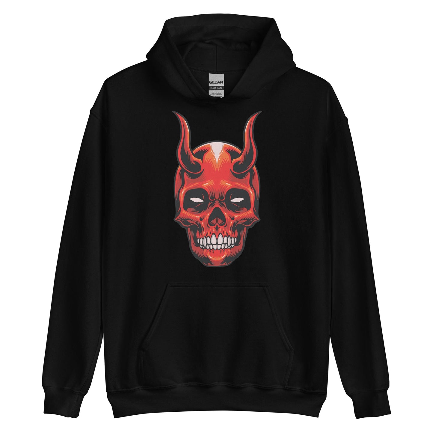 Creepy Ville - Red Devil Dämon – Premium Unisex Hoodie -