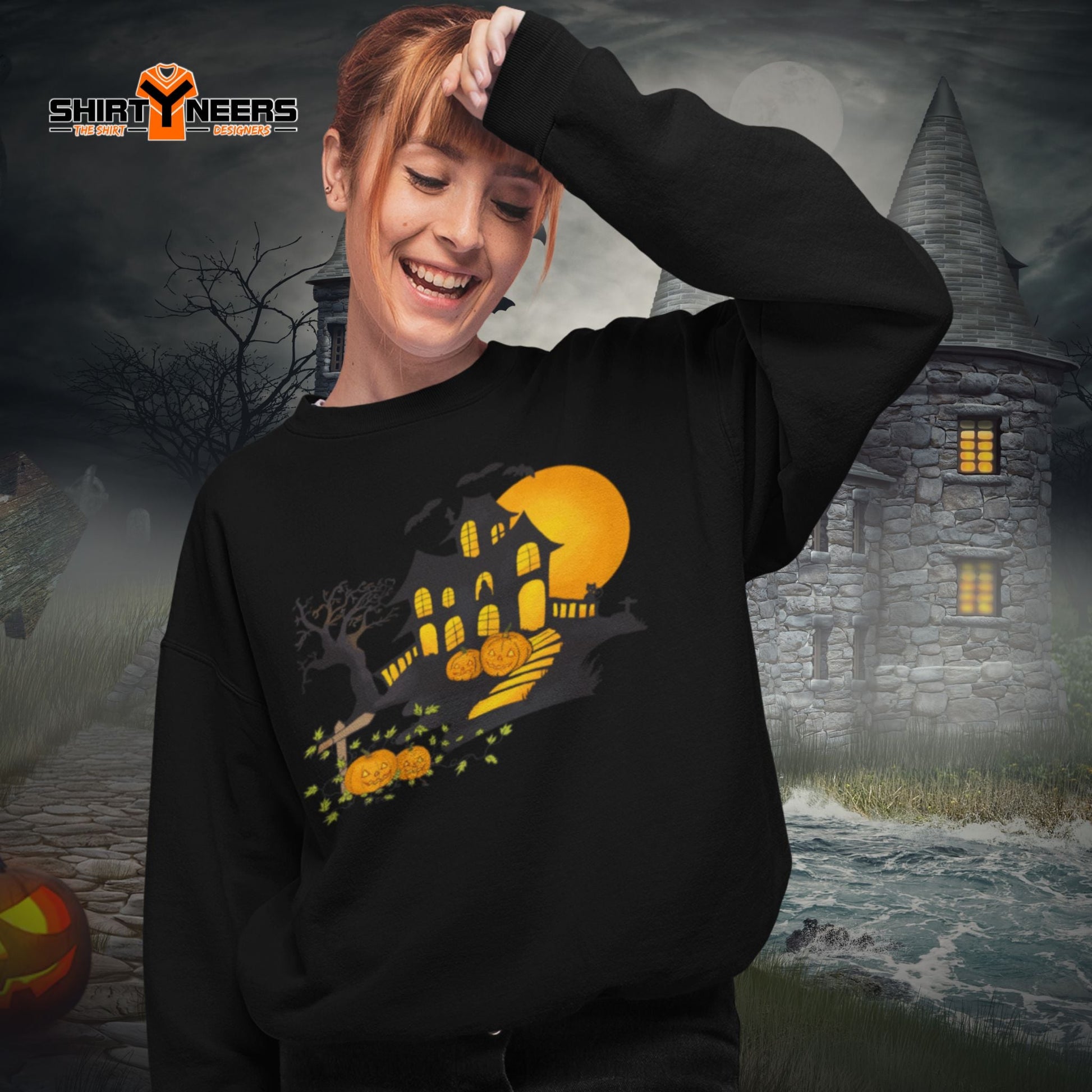Creepy Ville - Scary Halloween House – Premium Unisex