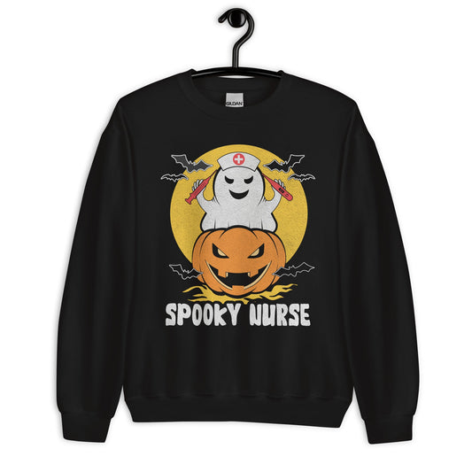 Creepy Ville - Spooky Nurse – Premium Unisex Sweatshirt
