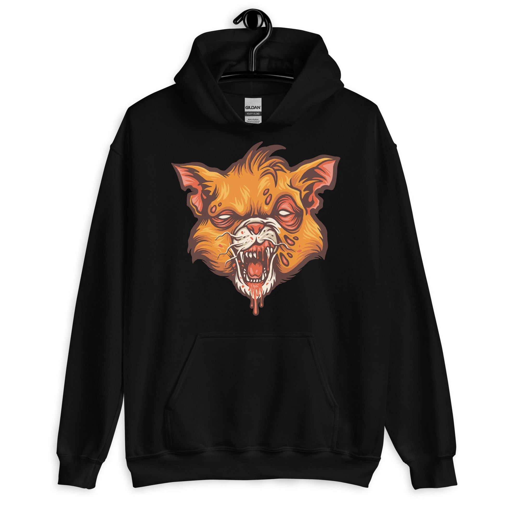 Creepy Ville - Zombie Katze – Premium Unisex Hoodie