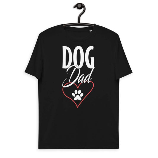 Dog Dad - Herren Kurzarm T-Shirt mit Aufdruck 100% Bio