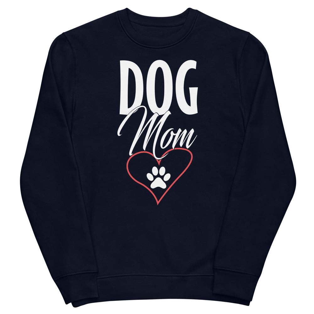 Dog Mom - Damen Premium Organic Bio Sweatshirt Pullover