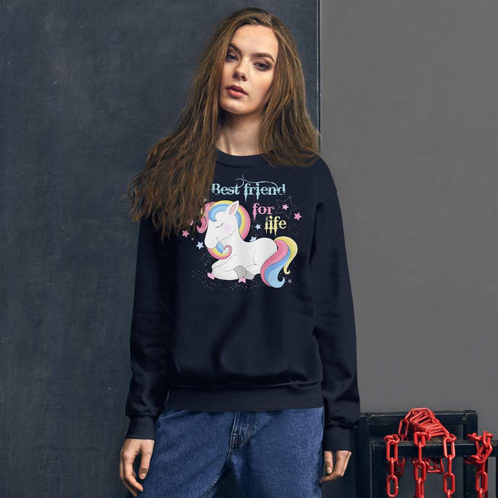 Einhorn - Best friend for life - Unisex Sweatshirt Pullover