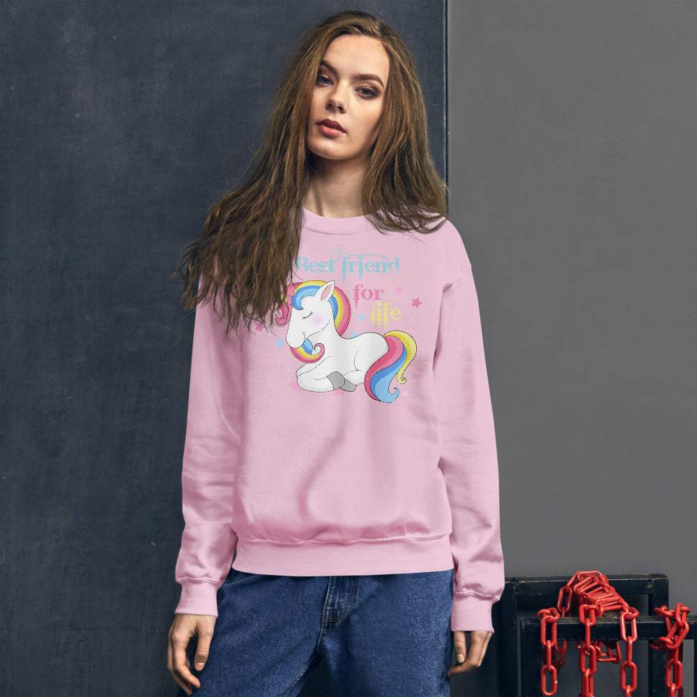 Einhorn - Best friend for life - Unisex Sweatshirt Pullover