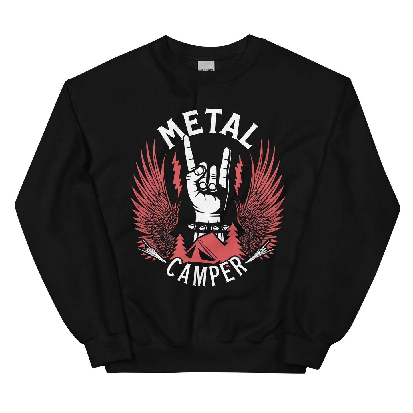 Metal Camper - Unisex Sweatshirt Premium Pullover Farbe