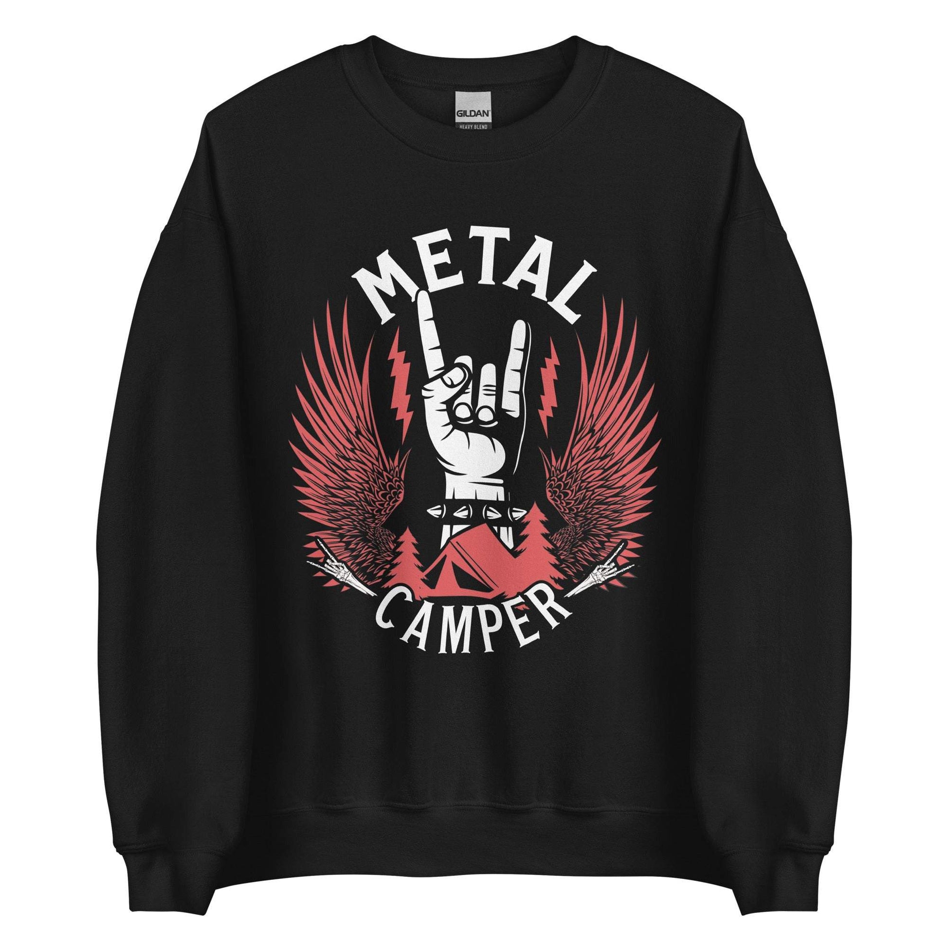 Metal Camper - Unisex Sweatshirt Premium Pullover Farbe