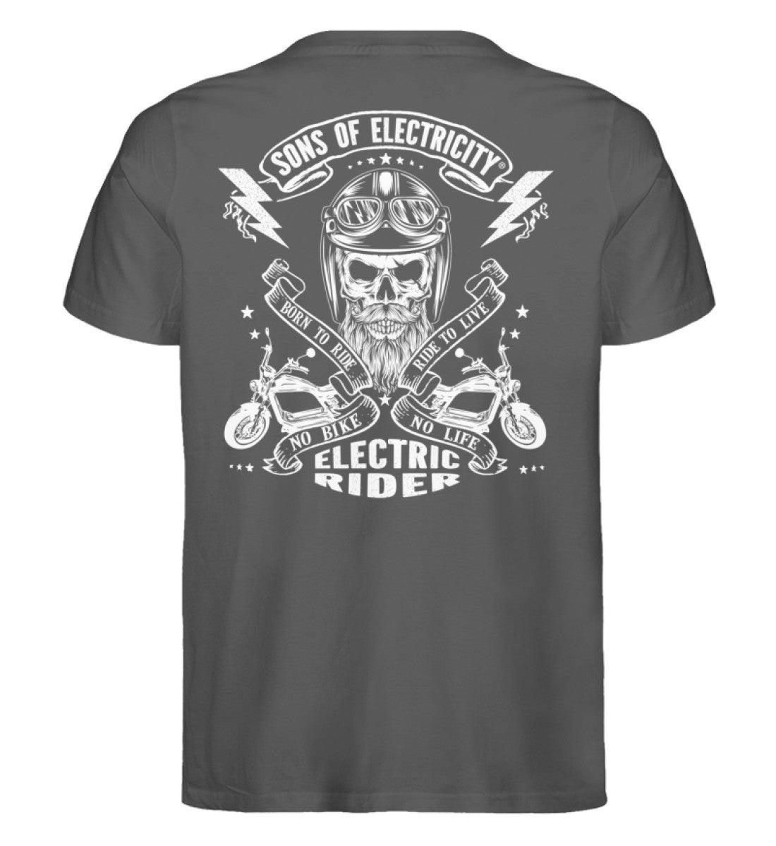 Organic Premium E-Chopper (2) T-Shirt: SONS OF ELECTRICITY