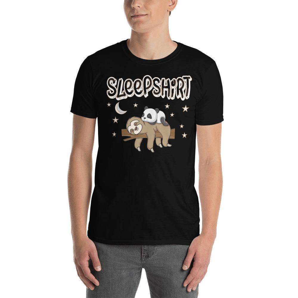 Sleep Shirt - Unisex Kurzarm Premium T-Shirt mit Aufdruck