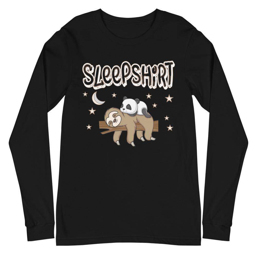 Sleep Shirt - Unisex Langarm Premium T-Shirt mit Aufdruck