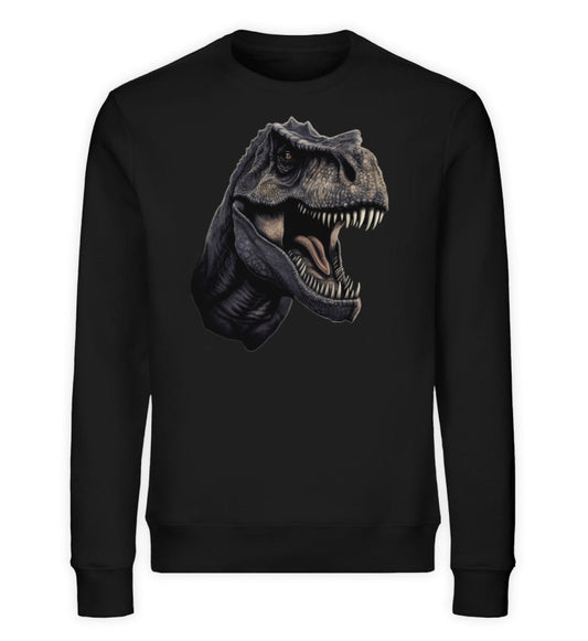 Organic Premium Unisex Bio Sweatshirt - Tyrannosaurus Kopf -