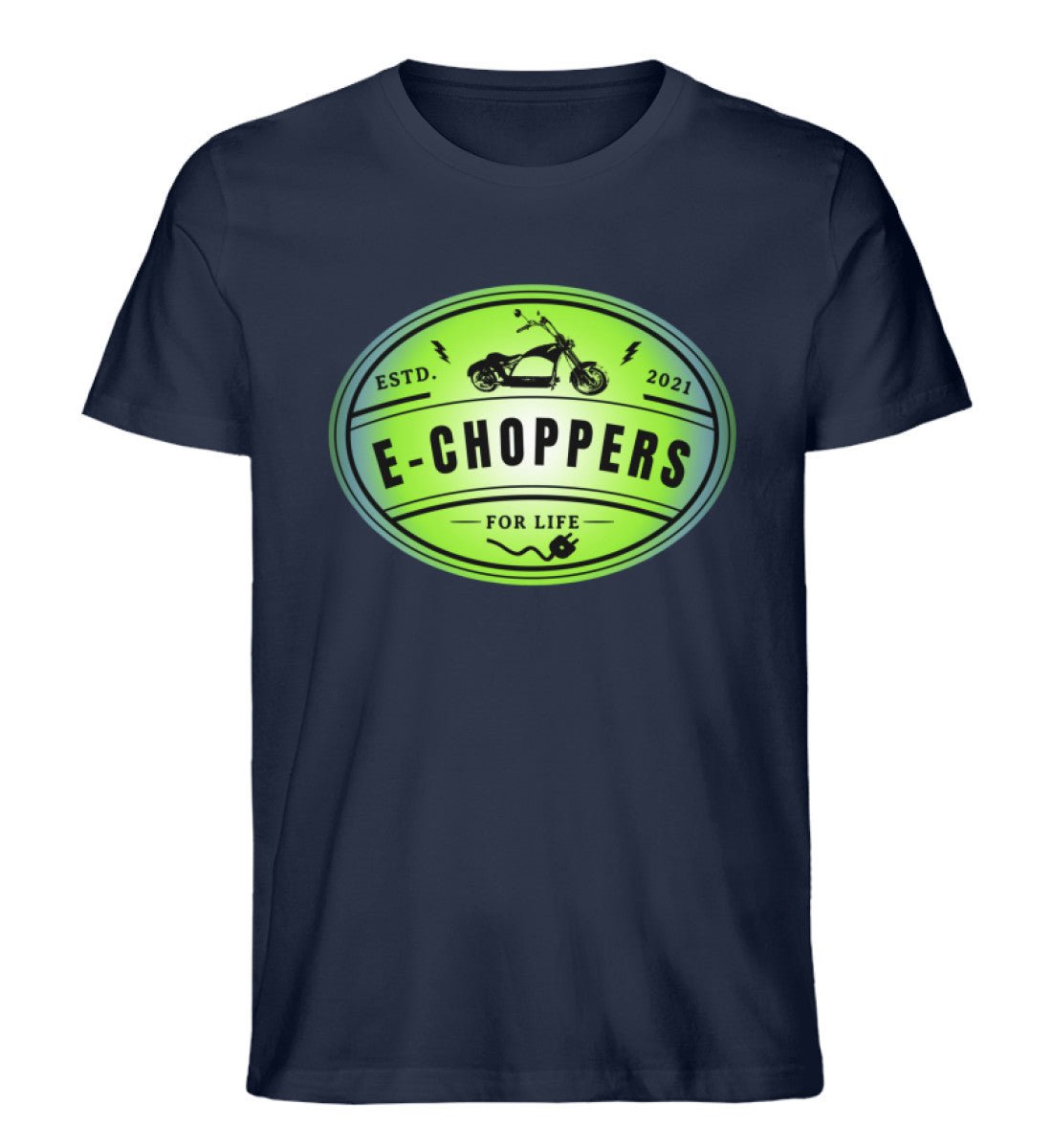 Zeige deine Leidenschaft: Das E-Chopper Premium Bio T-Shirt