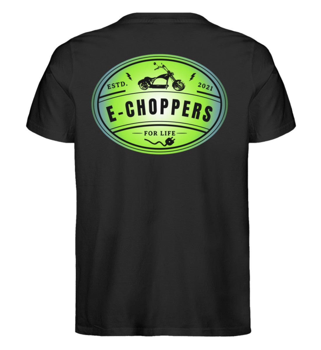 Zeige deine Leidenschaft: Das E-Chopper Premium Bio T-Shirt